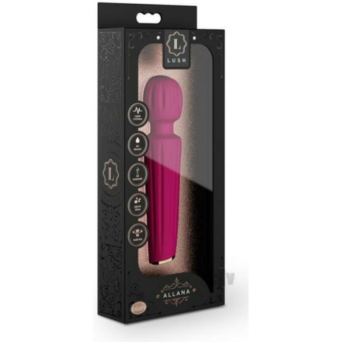 Lush - Allana Wand Vibrator - Velvet - Image 1