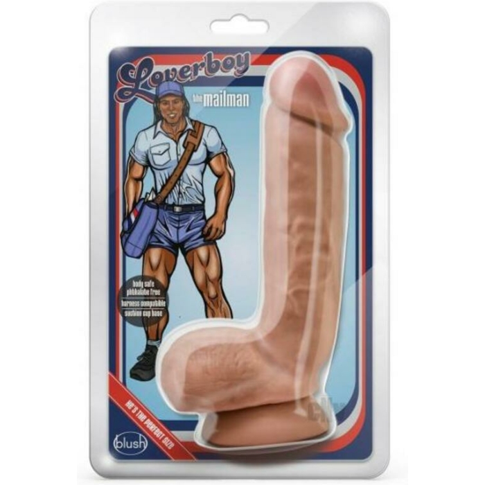 Loverboy The Mailman 8.5 In. Mocha - Image 1