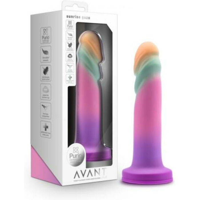 Avant Sunrise Gaze 7.5 In. Dildo Sherbet - Image 1