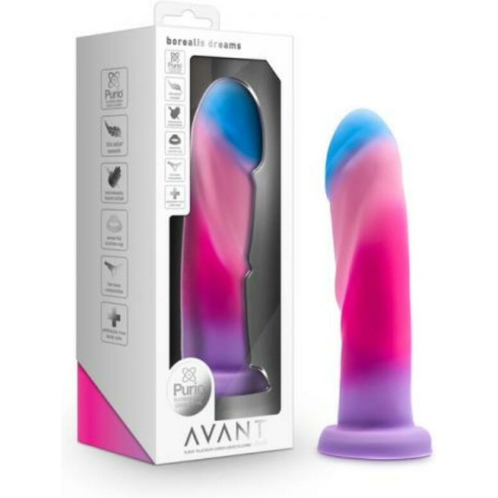 Avant Borealis Dreams 7.75 In. Dildo Cotton Candy - Image 1