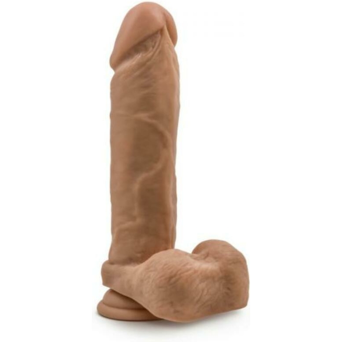Dr. Skin Dr. Julian Dildo With Suction Cup Silicone 9 In. Mocha - Image 3