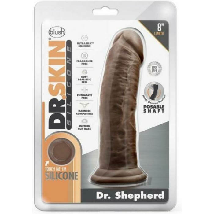 Dr Skin Silicone Dr Shepherd 8 Chocolat - Image 1