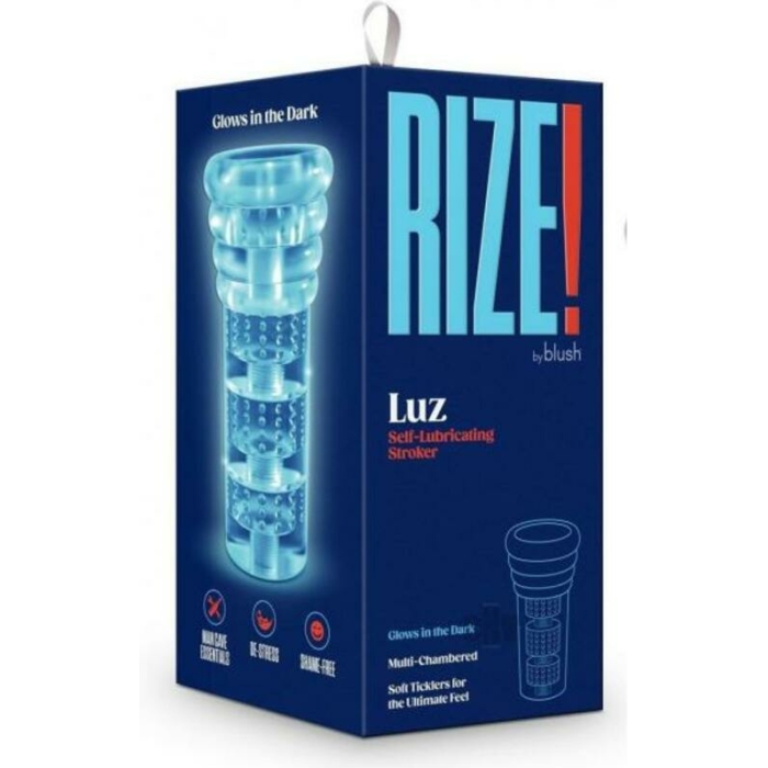 Rize Luz Self Lube Stroker Clear - Image 1