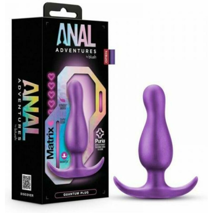 Anal Adventures Matrix Quantum Plug Galactic Purple - Image 1