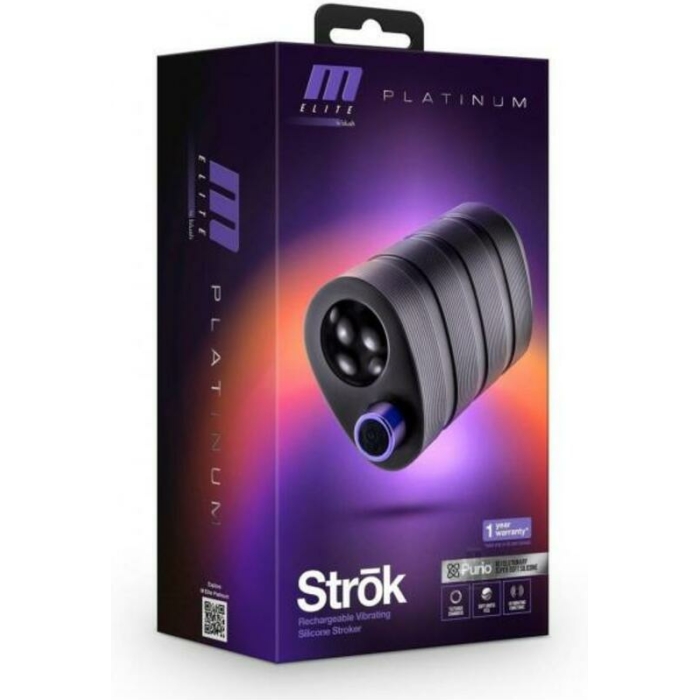 M Elite Platinum Strok Black - Image 1