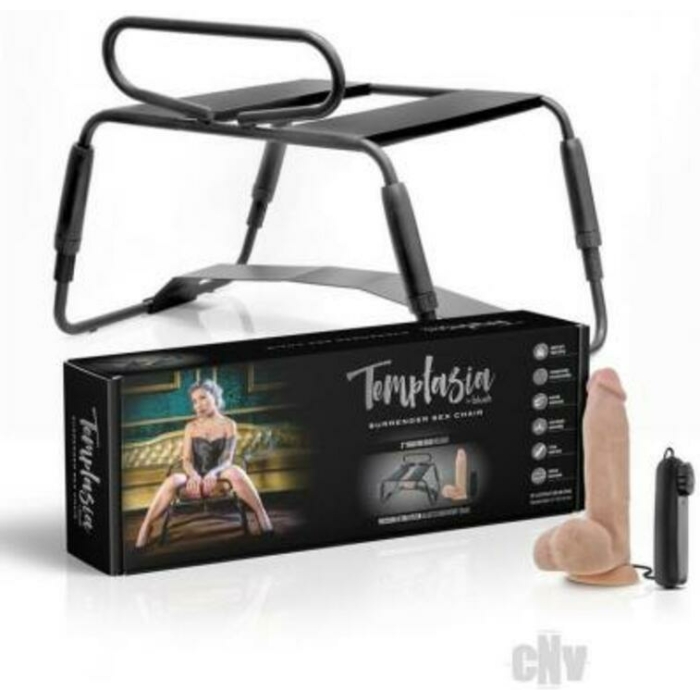 Temptasia Surrender Sex Chair Black - Image 1