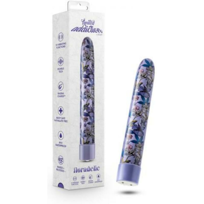 Limited Addiction Dreamscape Rechargeable 7 In. Vibrator Blue - Image 1