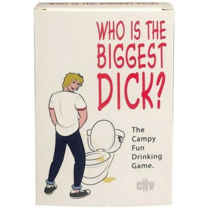 Who's The Biggest Dick? Drinking Card Game - Image 1