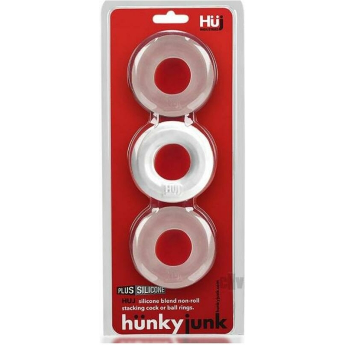Huj3 3pk C-ring White Ice - Image 1
