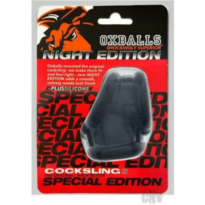 Oxballs Cocksling-2 Sling Plus+silicone Special Edition Night - Image 1