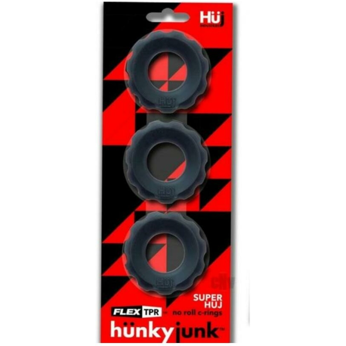Super Huj 3pk Cockrings Tar Ice - Image 1