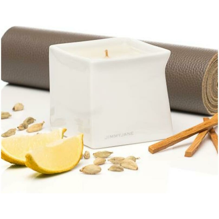 Jimmyjane Natural Massage Oil Candle 4.5 Oz Santal - Image 2