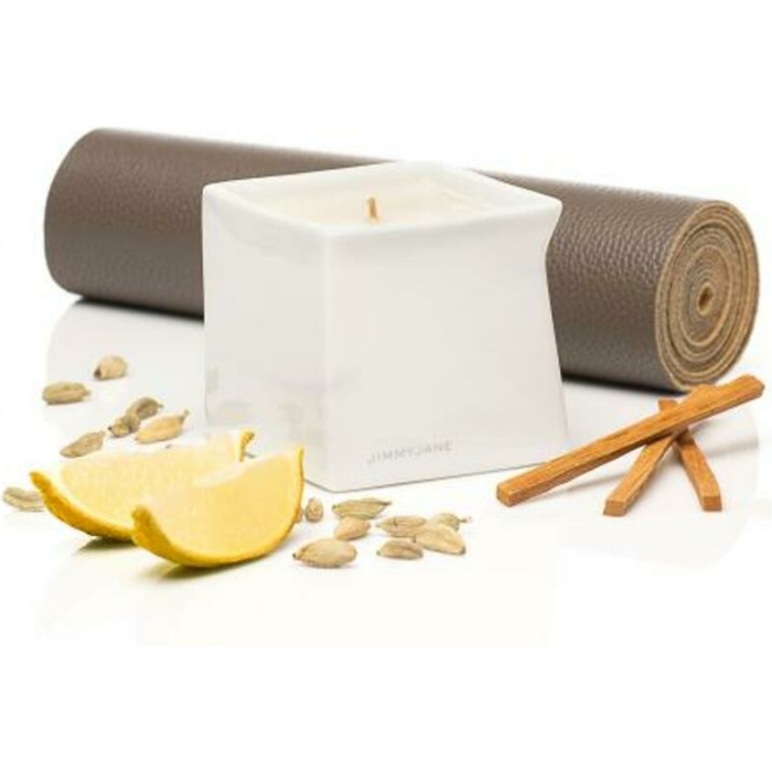 Jimmyjane Natural Massage Oil Candle 4.5 Oz Santal - Image 3