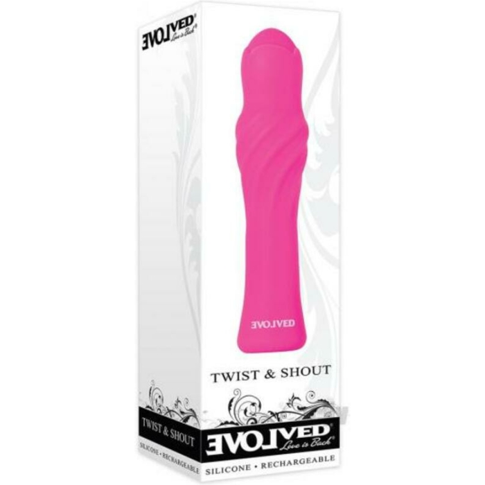 Evolved Twist & Shout Rechargeable Vibrator - Image 1