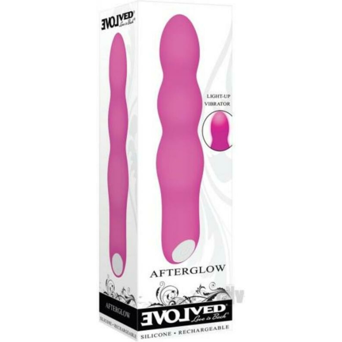 Evolved Afterglow Light-up Vibrator Pink - Image 1