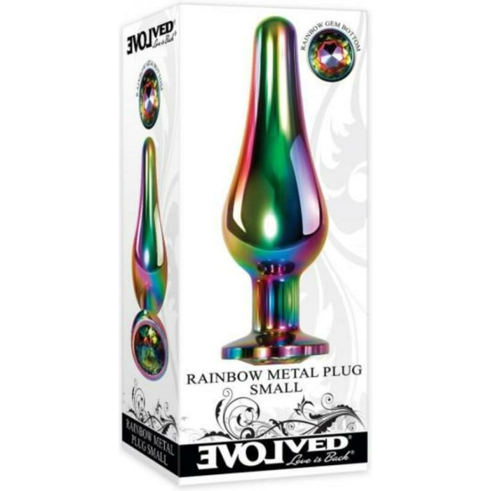 Evolved Rainbow Metal Plug Small - Image 1