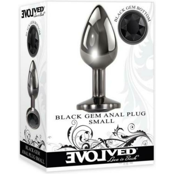Evolved Black Gem Anal Plug Small - Image 1