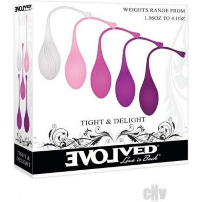Evolved Tight & Delight Kegel Set Of 5 Silicone - Image 1