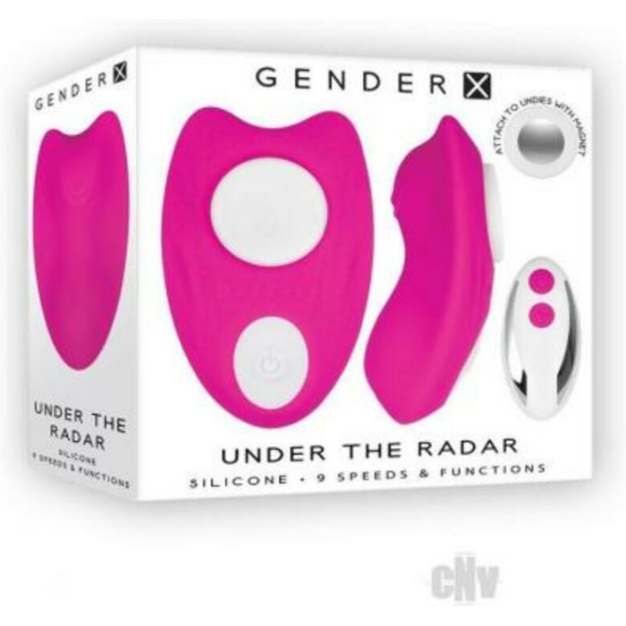 Gender X Under The Radar Underwear Vibrator Pink - Image 1