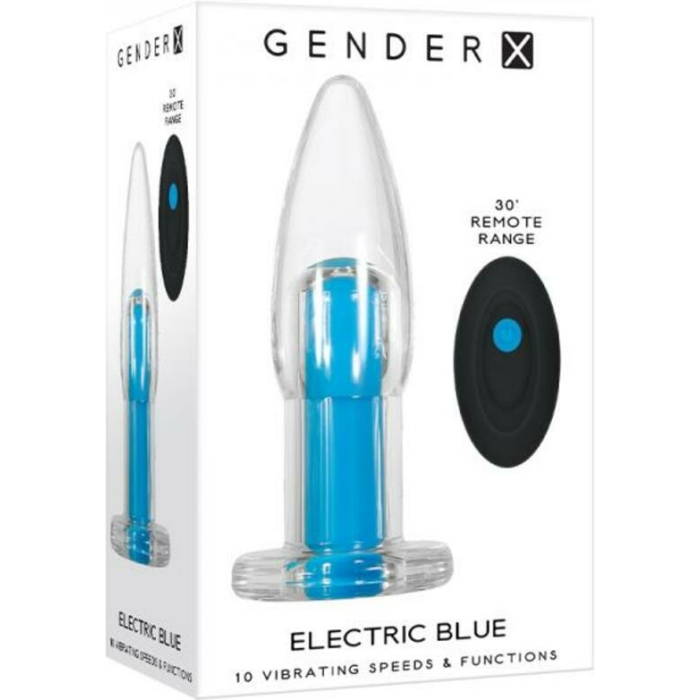 Gender X Electric Blue Rechargeable - Image 1
