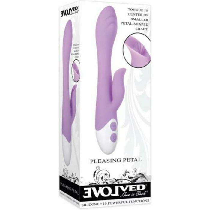 Evolved Pleasing Petal Silicone Rechargeable Pink - Image 1