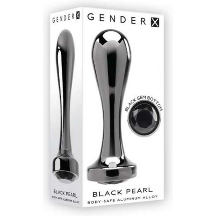 Gender X Black Pearl Aluminum Plug - Image 1