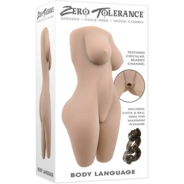 Zero Tolerance Body Language Stroker Tpe Light - Image 1
