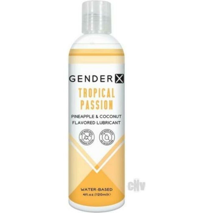 Gx Tropical Passion Flavored Lube 4oz - Image 1