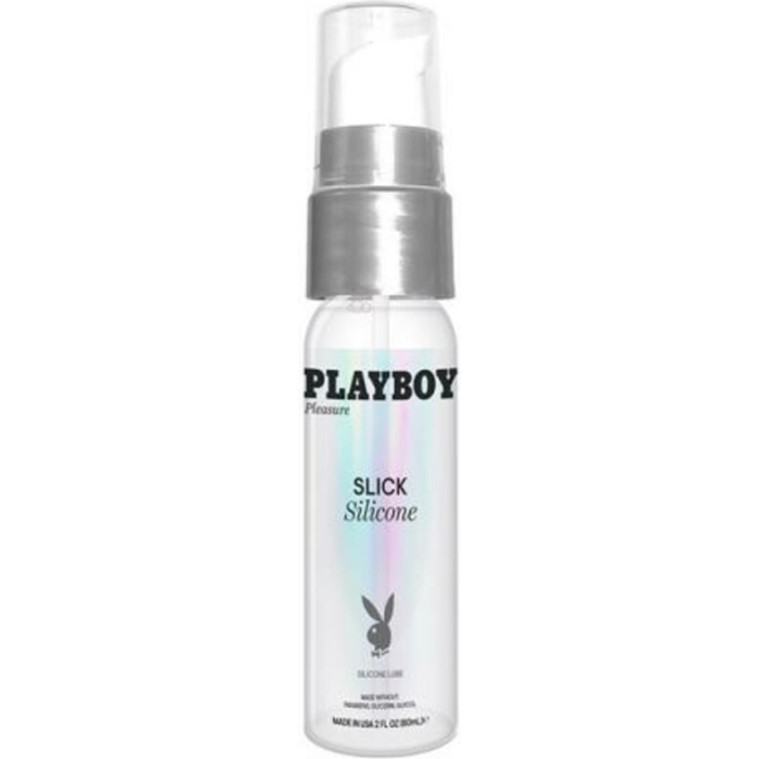 Playboy Slick Silicone Lubricant 2 Oz. - Image 1