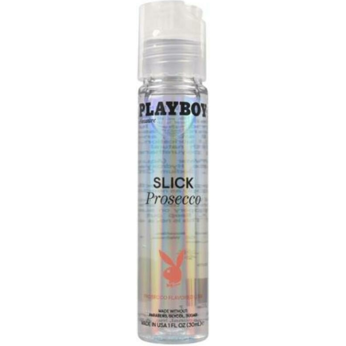 Playboy Slick Flavored Water-based Lubricant Prosecco 1 Oz. - Image 1