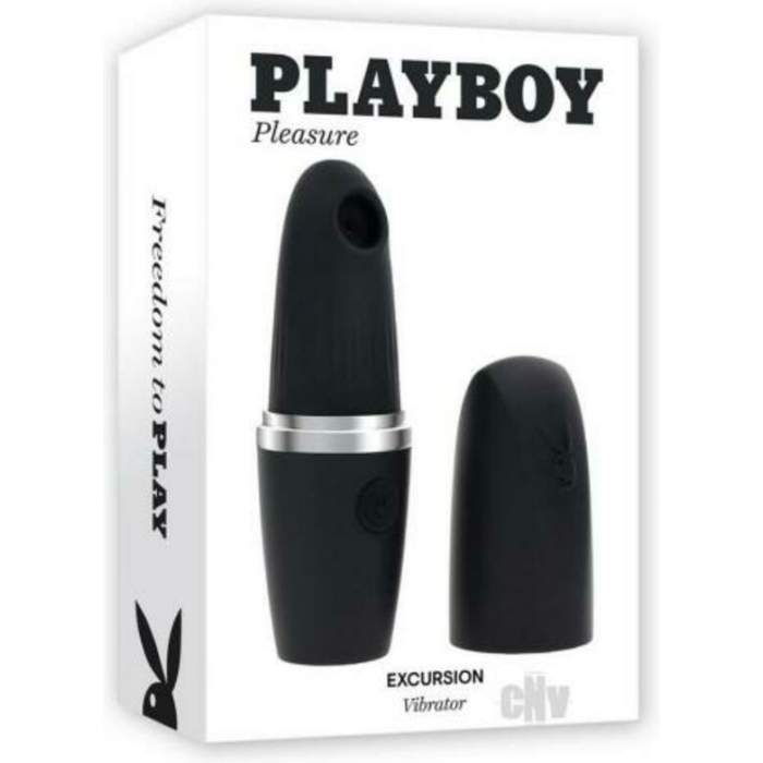 Playboy Excursion Rechargeable Suction Vibe Silicone 2am - Image 1