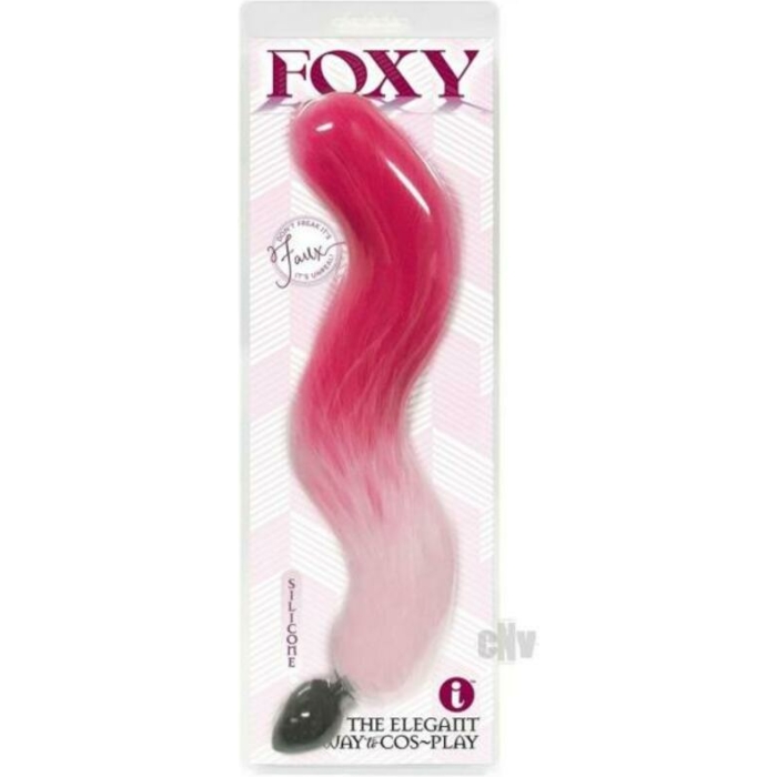Foxy Fox Tail Plug Pink - Image 1