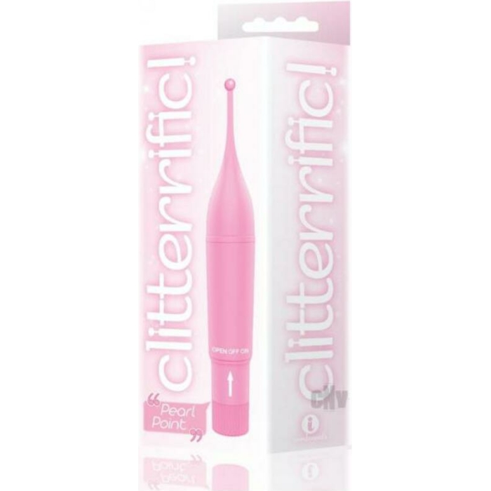 The 9's Clitterific! Pearl Point Clitoral Stimulator - Image 1