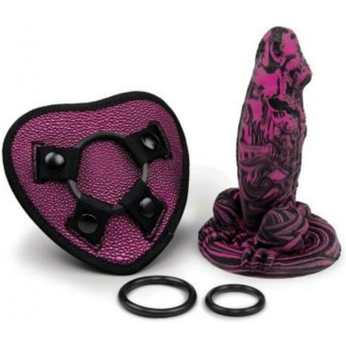 Whipsmart Dragon's Lair 7" Dragon Dildo W/harness - Image 1
