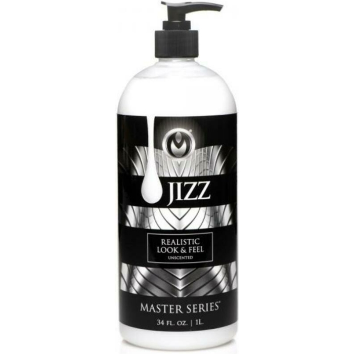 Ms Jizz Unscented Water Based Lube 34oz - Image 1