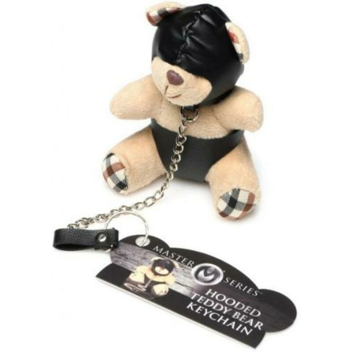 Ms Hooded Teddy Bear Keychain - Image 1