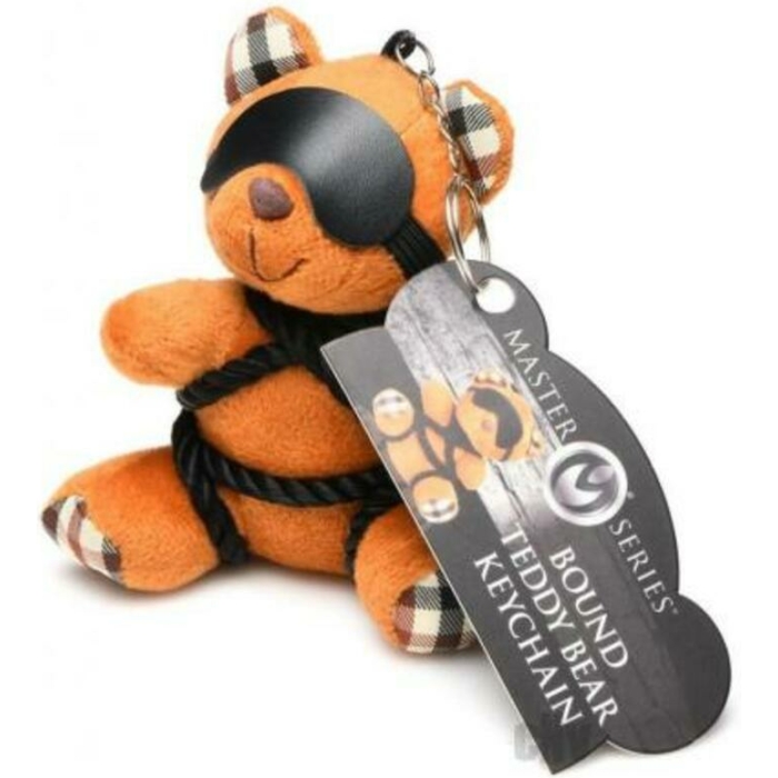 Ms Rope Teddy Bear Keychain - Image 1