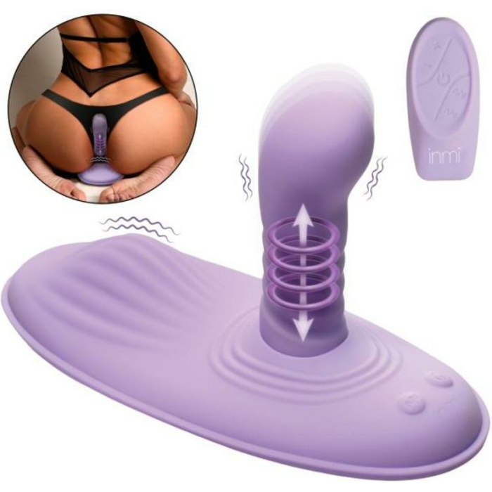 Spin N' Grind Thrusting And Vibrating Silicone Sex Grinder - Image 1