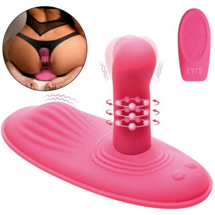 Spin N' Grind Rotating And Vibrating Silicone Sex Grinder - Image 1