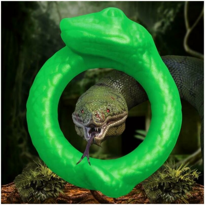 Creature Cocks Serpentine C-ring Grn - Image 1