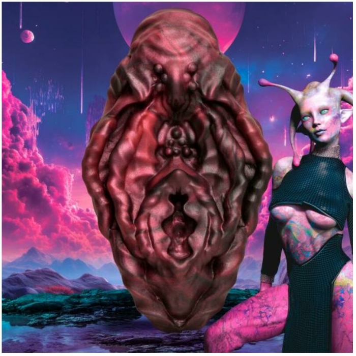 Xeno Pussy Vulva Silicone Grinder - Image 1