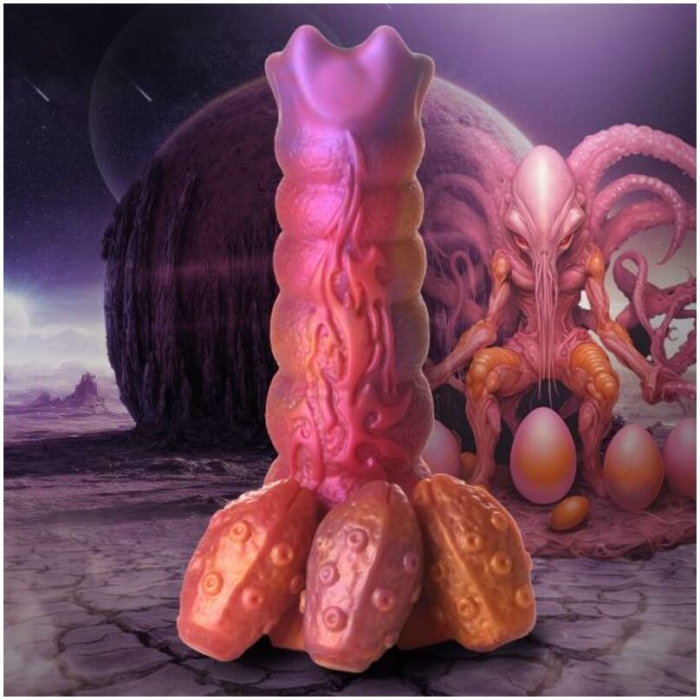Nymphoid Ovipositor Silicone Dildo - Image 1