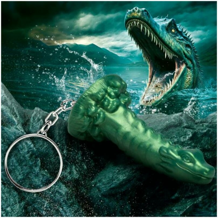 Cockness Monster Mini Dildo Key Chain - Image 1