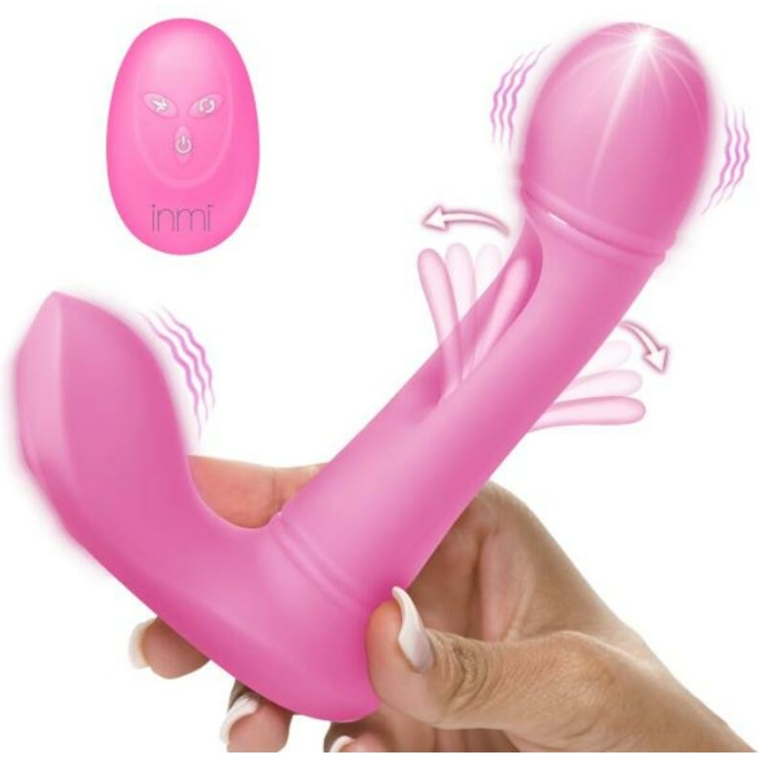 G-flick G-spot Flicking Silicone Vibrator With Remote - Image 1
