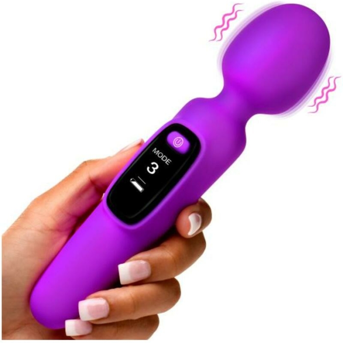 Digital Silicone Wand With Display - Image 1
