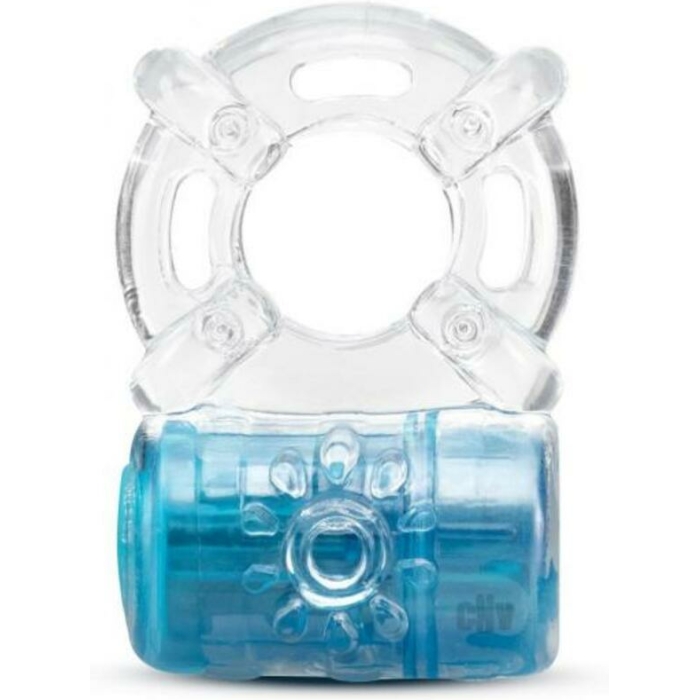 Play With Me - Pleaser Rechargeable C-ring - Blue - Image 1