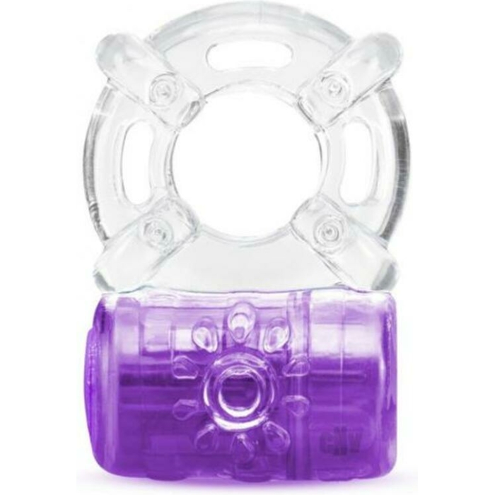 Play With Me - One Night Stand Vibrating C-ring - Purple - Image 1