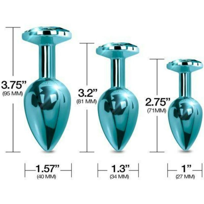 Nixie Metal Plug Trainer Set Blue Metallic - Image 3