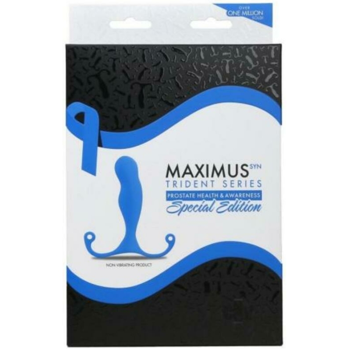 Aneros Maximus Syn Trident Special Edition Prostate Stimulator - Blue - Image 1