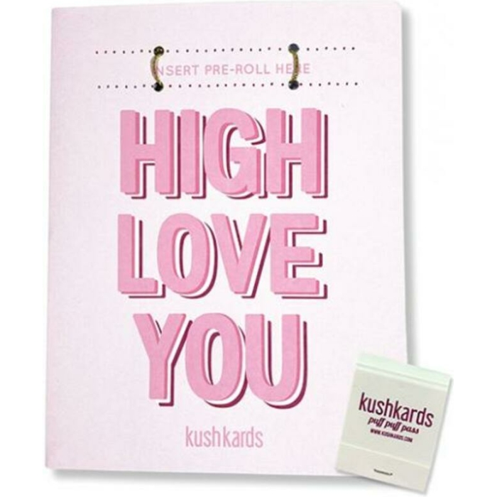 High Love You Greeting Card W/matchbook - Image 1